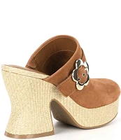 Chelsea & Violet Dyl Nubuck Suede Clogs