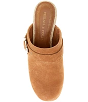 Chelsea & Violet Dyl Nubuck Suede Clogs