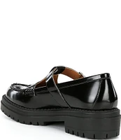 Chelsea & Violet Eleanor Shiny Mary Jane Loafers