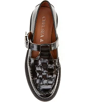 Chelsea & Violet Eleanor Shiny Mary Jane Loafers