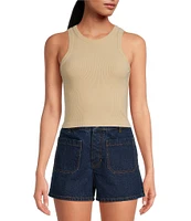 Chelsea & Violet Eloise Knit Crew Neck Tank