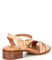 Chelsea & Violet Este Leather Ankle Strap Sandals