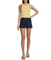 Chelsea & Violet Farrah Denim High Rise Shorts