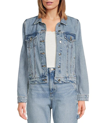 Chelsea & Violet Florence Denim Button Front Jacket