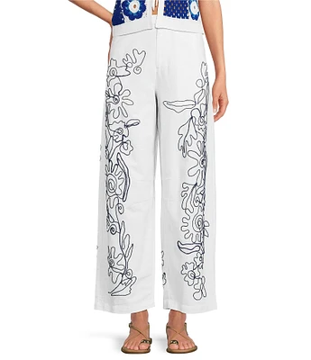 Chelsea & Violet Jet Straight Leg Pants