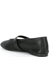 Chelsea & Violet Keelz Perforated Leather May Jane Flats