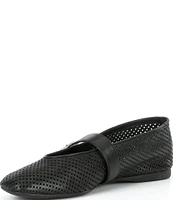 Chelsea & Violet Keelz Perforated Leather May Jane Flats