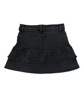 Chelsea & Violet Little Girls 2T-6X Denim Ruffle Mini Skirt