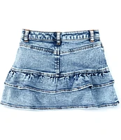 Chelsea & Violet Little Girls 2T-6X Denim Ruffle Mini Skirt