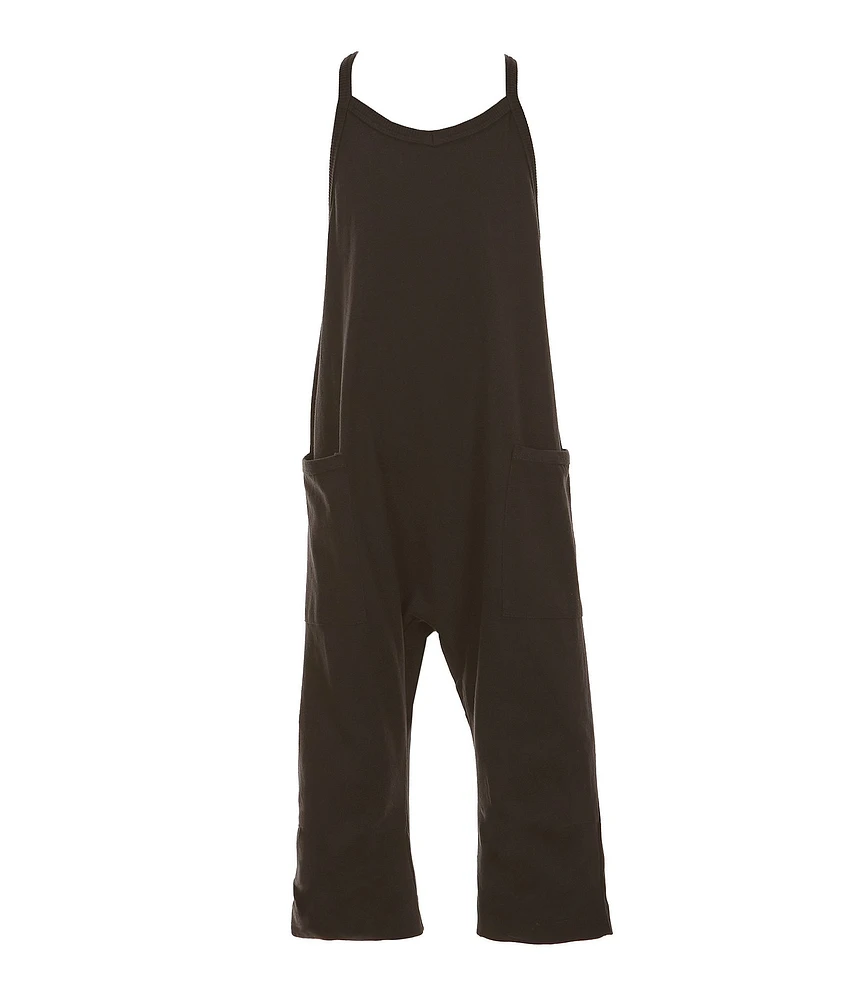 Chelsea & Violet Little Girls 2T-6X Sleeveless Pocketed Jumpsuit