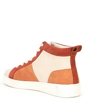 Chelsea & Violet Mac Colorblock Suede High Top Sneakers