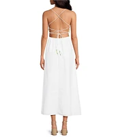 Chelsea & Violet Marta Square Neckline Sleeveless Midi Dress