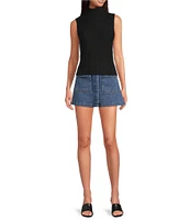Chelsea & Violet Rosie Turtleneck Sleeveless Sweater