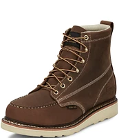 Chippewa Est. 1901 Men's Edge Walker Steel Toe Lace-Up Wedge Work Boots