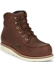 Chippewa Est. 1901 Men's Edge Walker Waterproof Nano Composite Toe Lace-Up Wedge Work Boots