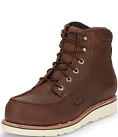 Chippewa Est. 1901 Men's Edge Walker Waterproof Nano Composite Toe Lace-Up Wedge Work Boots