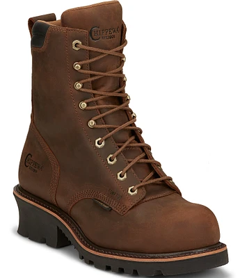 Chippewa Est. 1901 Men's Valdor 8#double; Waterproof Composite Toe Logger Boots