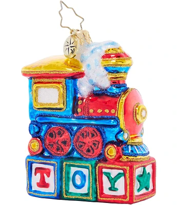 Christopher Radko Choo Choo Cheer Gem Ornament