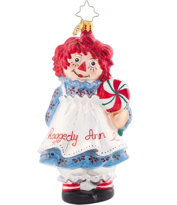 Christopher Radko Raggedy Ann Sweets Ornament