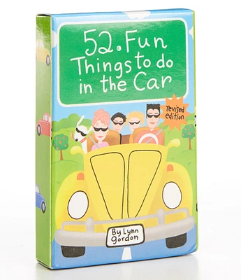 Chronicle Books 52 Fun Things To Do In The Car Activity Cards