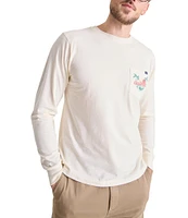 Chubbies 70s Sun Long Sleeve Graphic T-Shirt