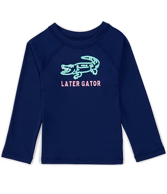 Chubbies Baby Boys 6-24 Months Long Sleeve Later Gator Rashguard