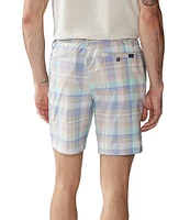 Chubbies Baking Plaid Everywear Performance 8#double; Inseam Shorts