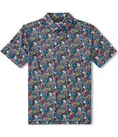 Chubbies Better Reef Explorer Short Sleeve Performance Polo Shirt