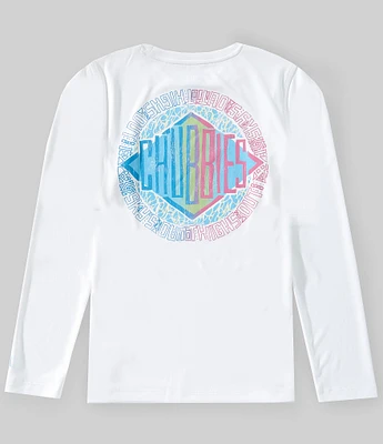Chubbies Big Boys 8-20 The Reflector UPF Sun Protection Performance Crew Neck T-Shirt
