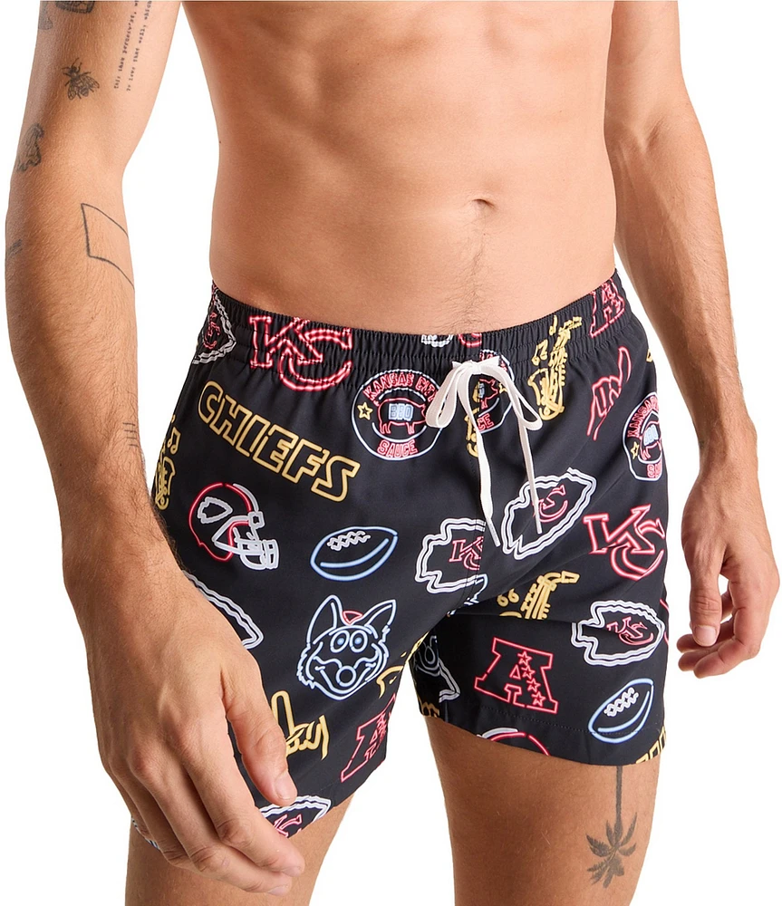 Chubbies Chiefs 5.5#double; Inseam Swim Trunks
