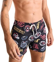 Chubbies Chiefs 5.5#double; Inseam Swim Trunks