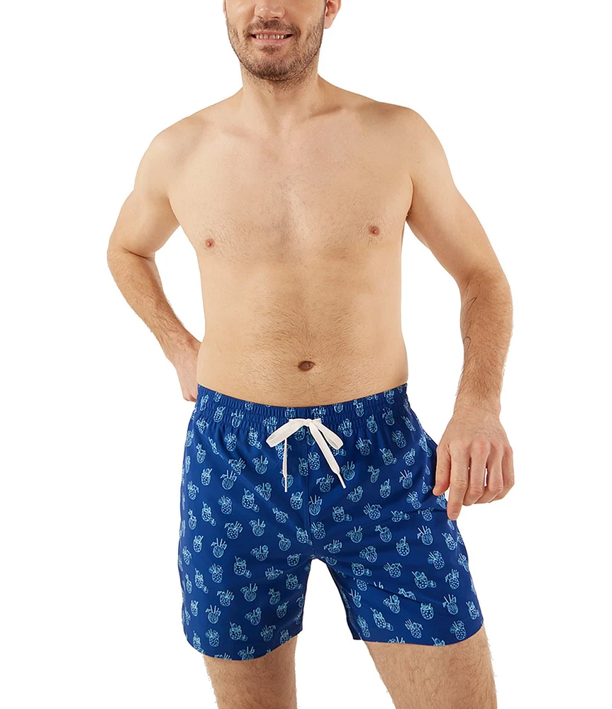 Chubbies Coladas Classic 5.5#double; Inseam Swim Trunks