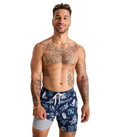 Chubbies Cowboys 5.5#double; Inseam Swim Trunks