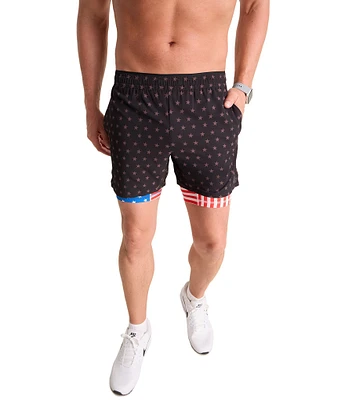 Chubbies Danger Zone Ultimate Training Technical Performance Lined 5.5#double; Shorts