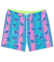 Chubbies Family Matching Dino Magic Print Classic 5.5#double; Inseam Swim Trunks