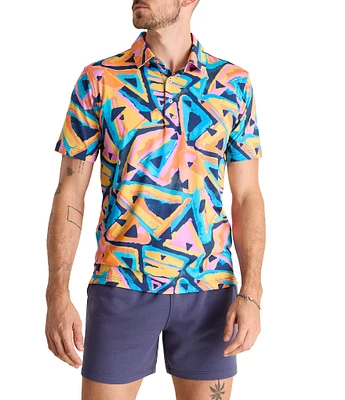 Chubbies Don't Be Jelly Printed Performance Polo Shirt