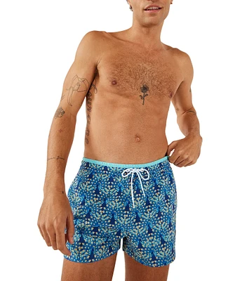 Chubbies Fan Out Classic 4#double; Inseam Swim Trunks