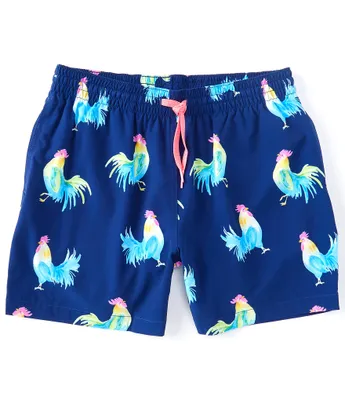 Chubbies Fowl Play 5.5#double; Inseam Swim Trunks