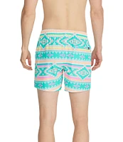 Chubbies Fuegos Lined Printed 5.5#double; Inseam Classic Swim Trunks