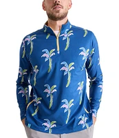 Chubbies Havana Nights Long Sleeve 1/4-Zip Pullover