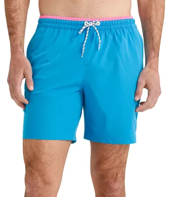 Chubbies Hermosas Classic 7#double; Inseam Swim Trunks