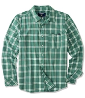 Chubbies Long Sleeve Plaid Woven Button Front Shirt