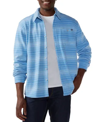 Chubbies Long Sleeve Relaxed-Fit Stripe Shirt