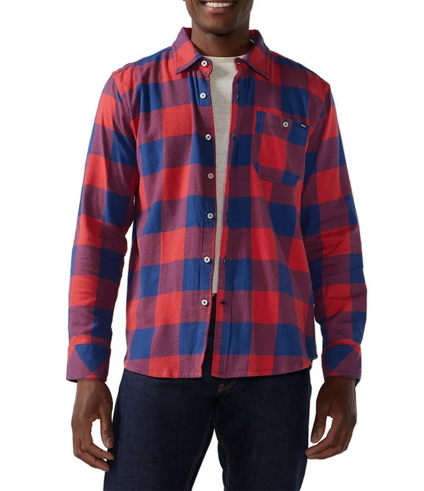 Chubbies Long Sleeve The Slumberjack Plaid Flannel Shirt