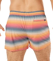 Chubbies Malibu Sunsets Classic 4#double; Swim Trunks
