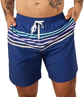 Chubbies Moon Shadow 7#double; Inseam Swim Trunks