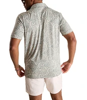Chubbies Mosaic Short Sleeve Performance Polo Shirt