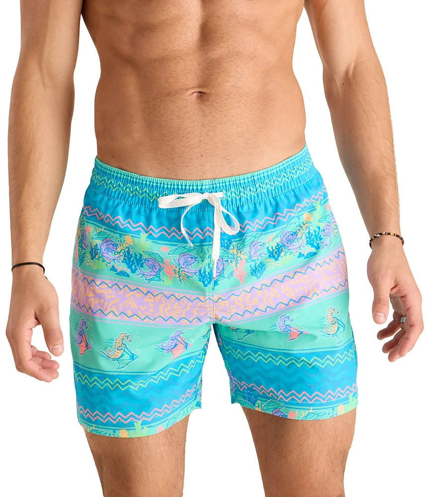 Chubbies Neptune's Weekend Wear Classic 5.5#double; Swim Trunks