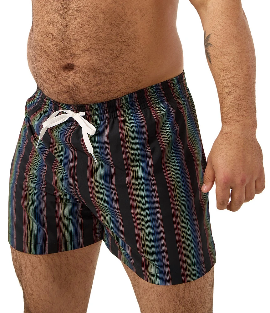 Chubbies Panoramas Classic 4#double; Inseam Swim Trunks