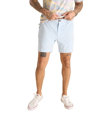 Chubbies Powder Puff Blue 6#double; Performance Shorts